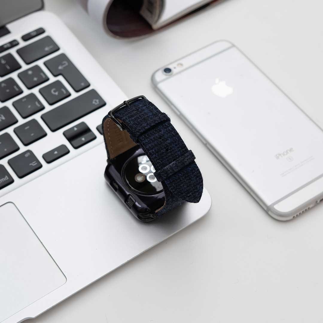 Apple Watch NAVY GLENCHECK