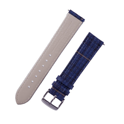 BLUE WINDOWPANE plaid WITH GOLD deco