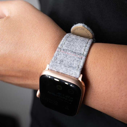 Apple Watch LIGHT GREY DOUBLE STRIPE