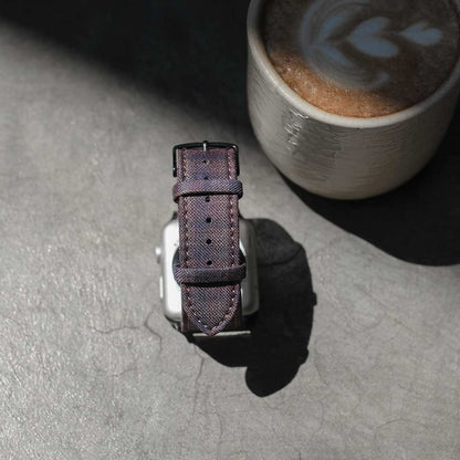 Apple Watch PLUM/NAVY/BROWN GRID CHECK