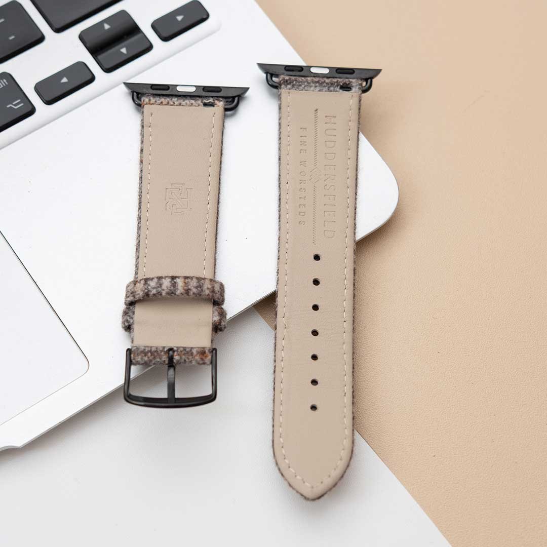 Apple Watch LIGHT BROWN GLENCHECK