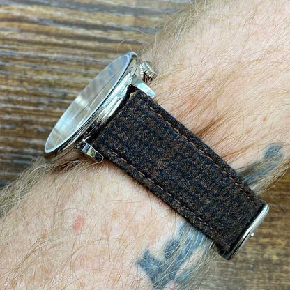 DARK BROWN GLENCHECK