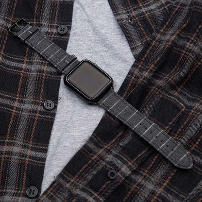 Apple Watch MID GREY NARROW CHALK STRIPE