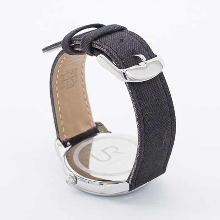 DARK BROWN SHARKSKIN
