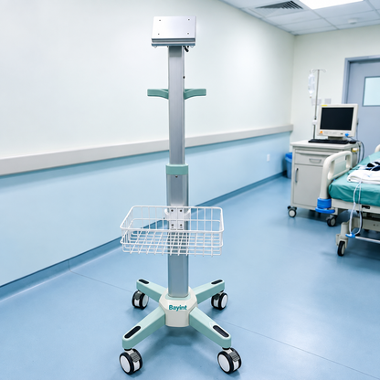 Bayint BYPMLU007 patient monitor trolley in a hospital room