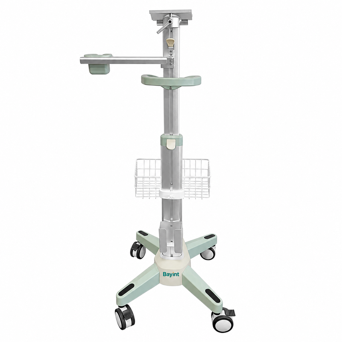 Bayint BYPMLU007 rear view with manual height adjustment hardware