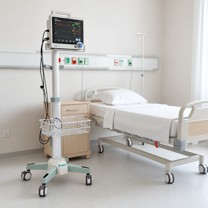 Bayint BYPMLU007 bedside monitor cart configuration
